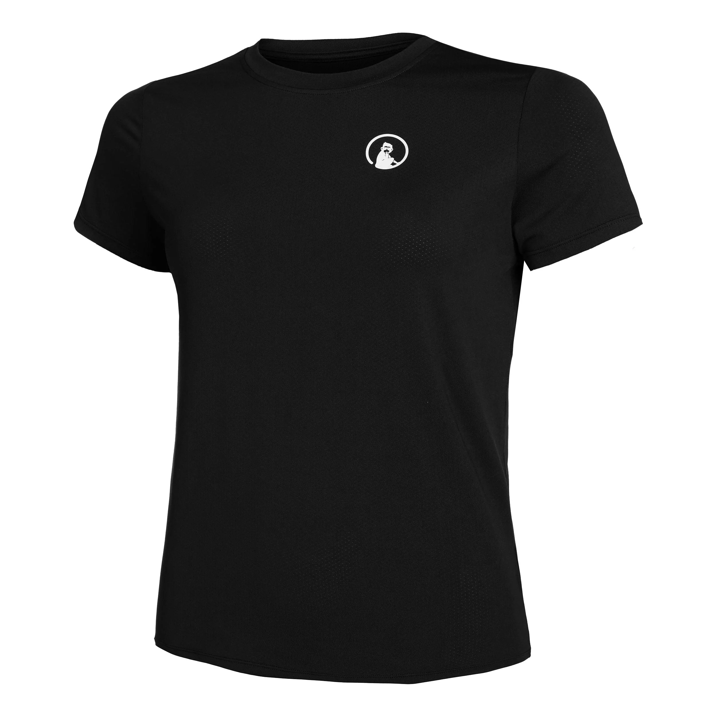 Retriever T-Shirt Damen-Schwarz