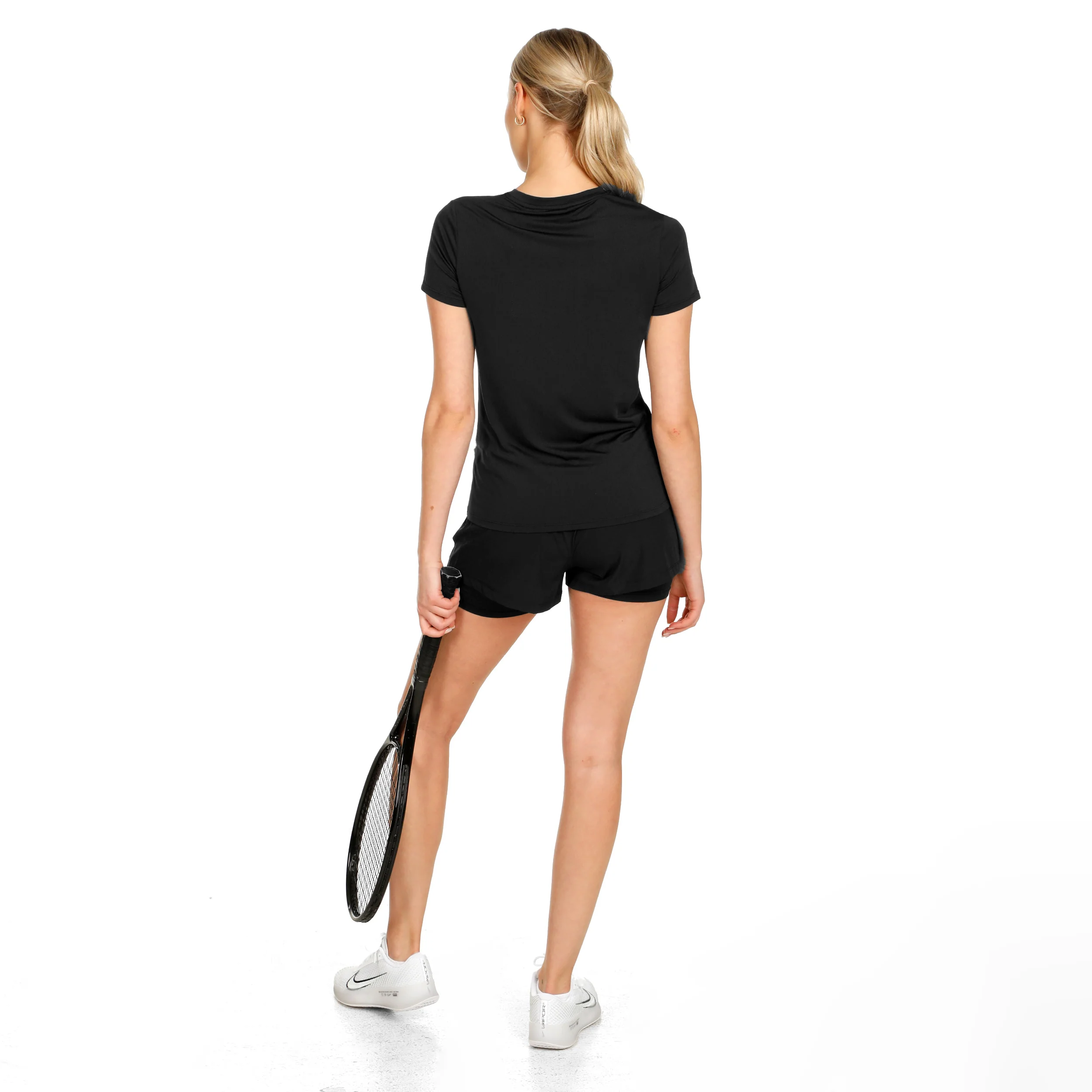 Retriever T-Shirt Damen-Schwarz - Image 4