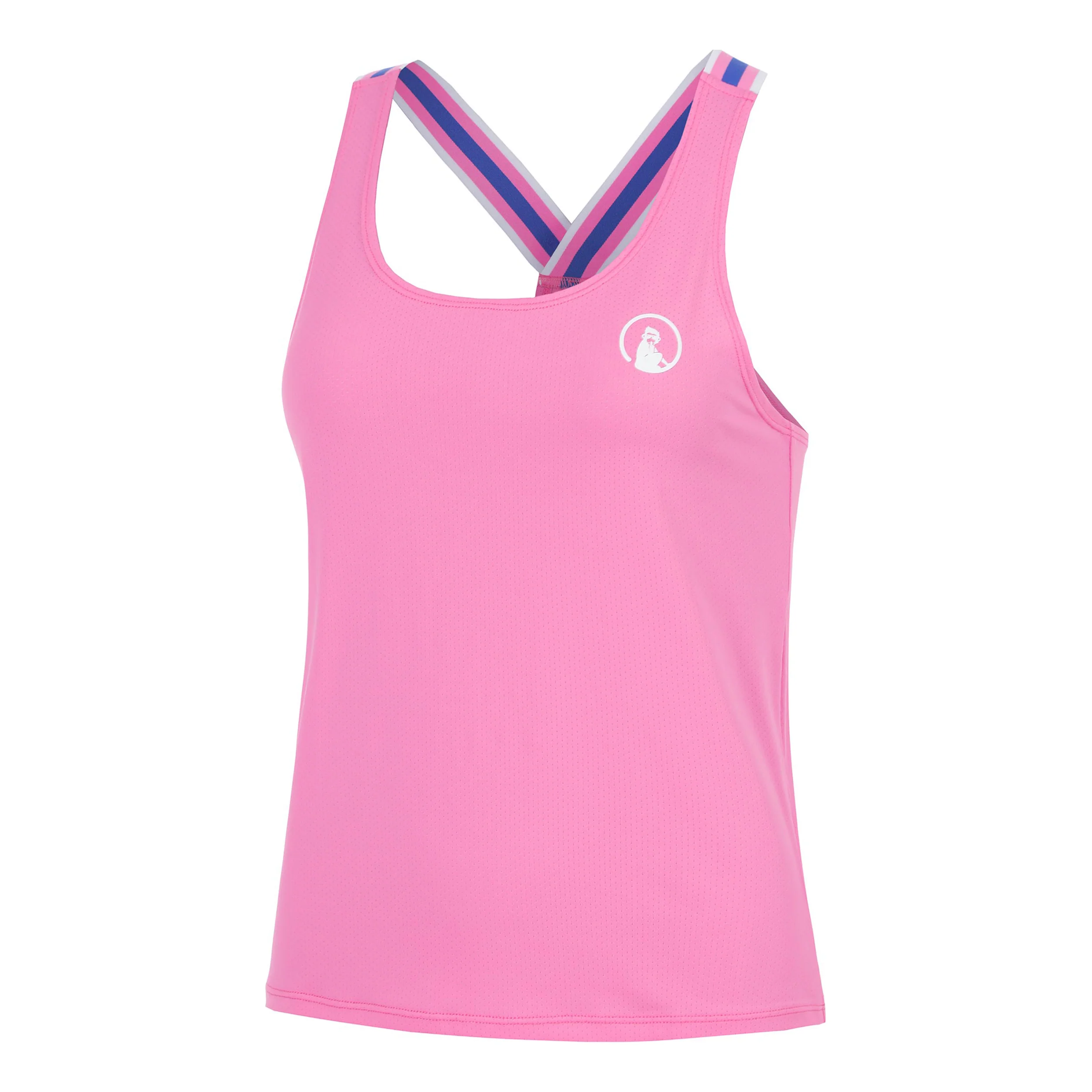 Serve & Volley 2.0 Tank-Top Damen - pink, weiß