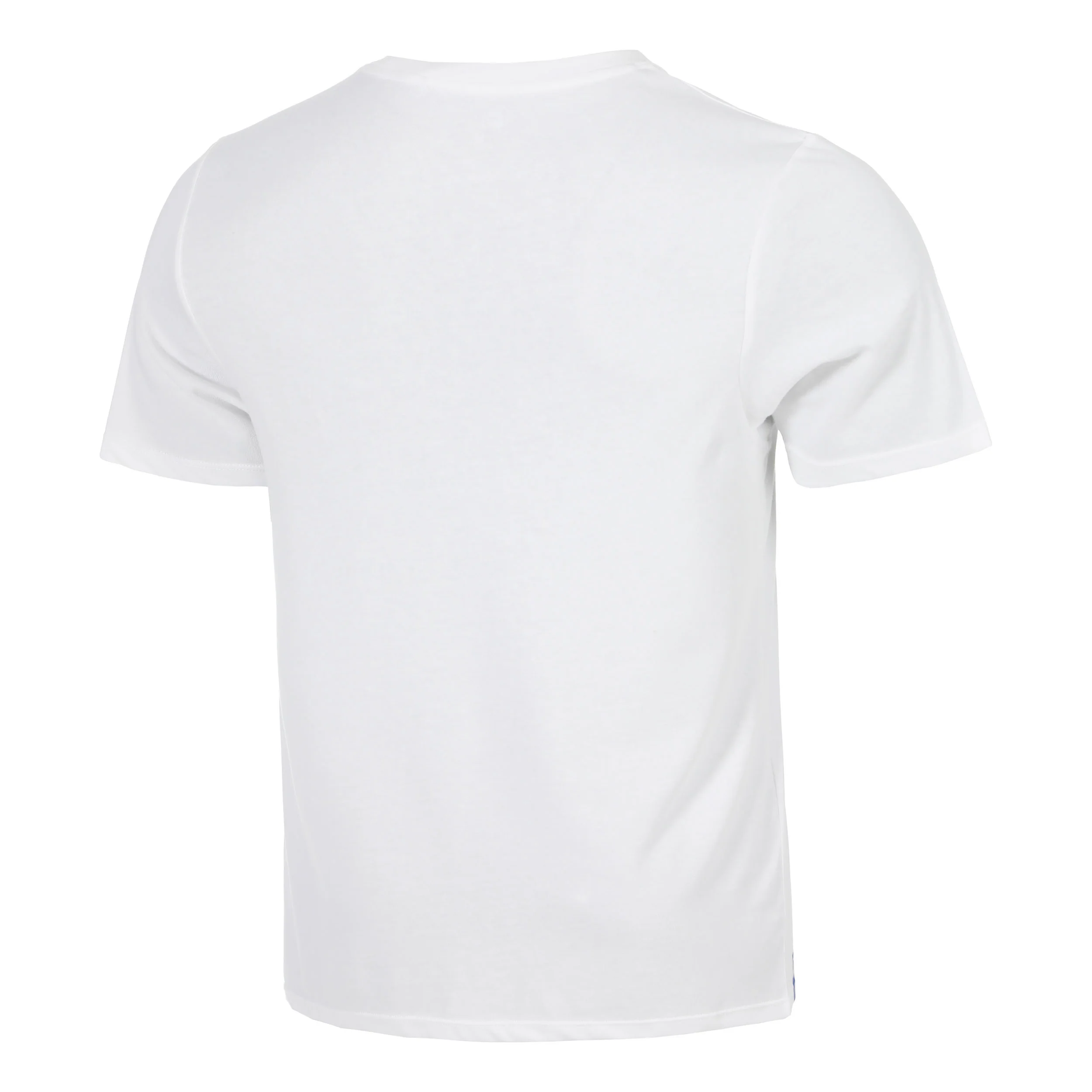 Trainings Stripe T-Shirt Herren - weiß, orange - Image 2