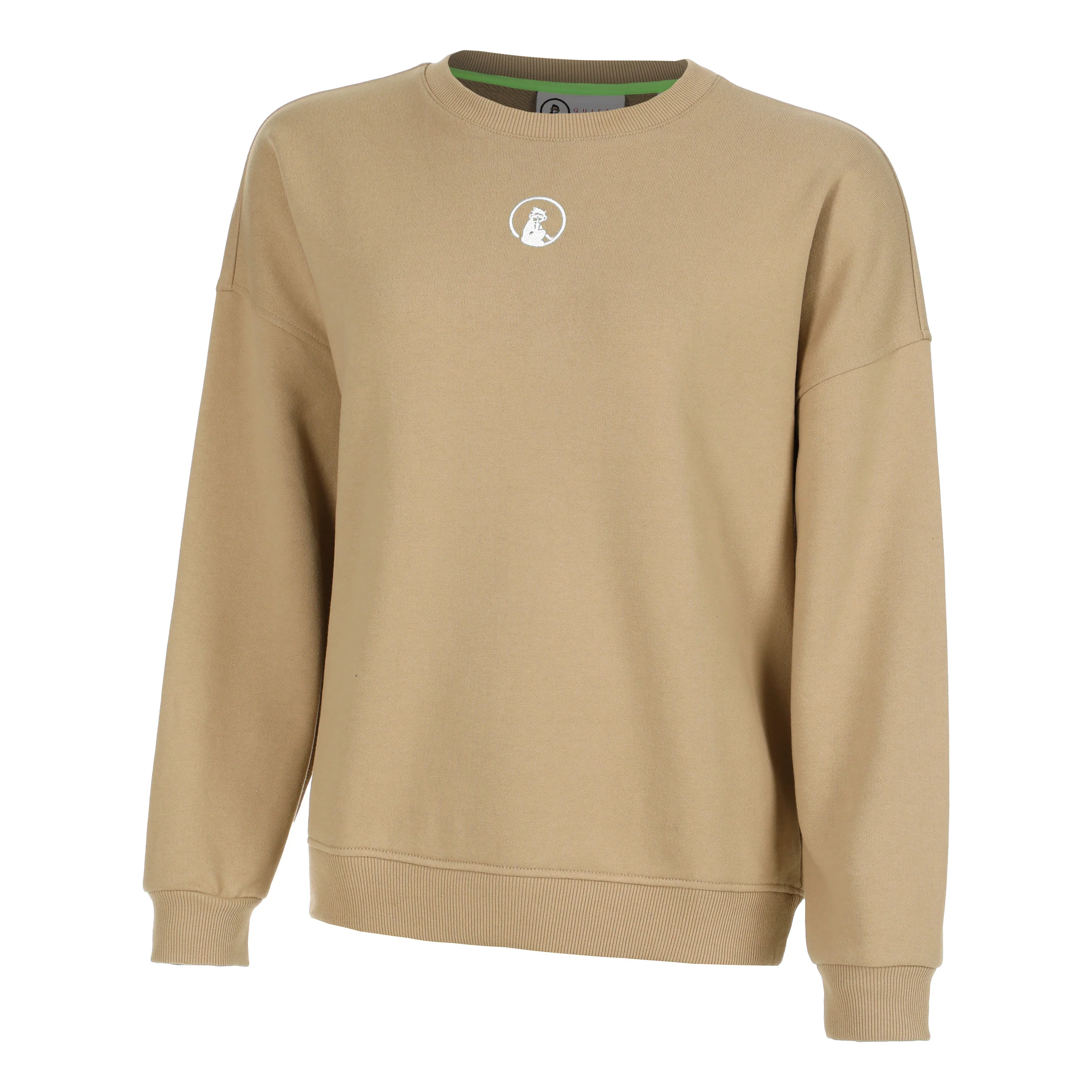 Wild Oversize Sweatshirt Damen-Beige