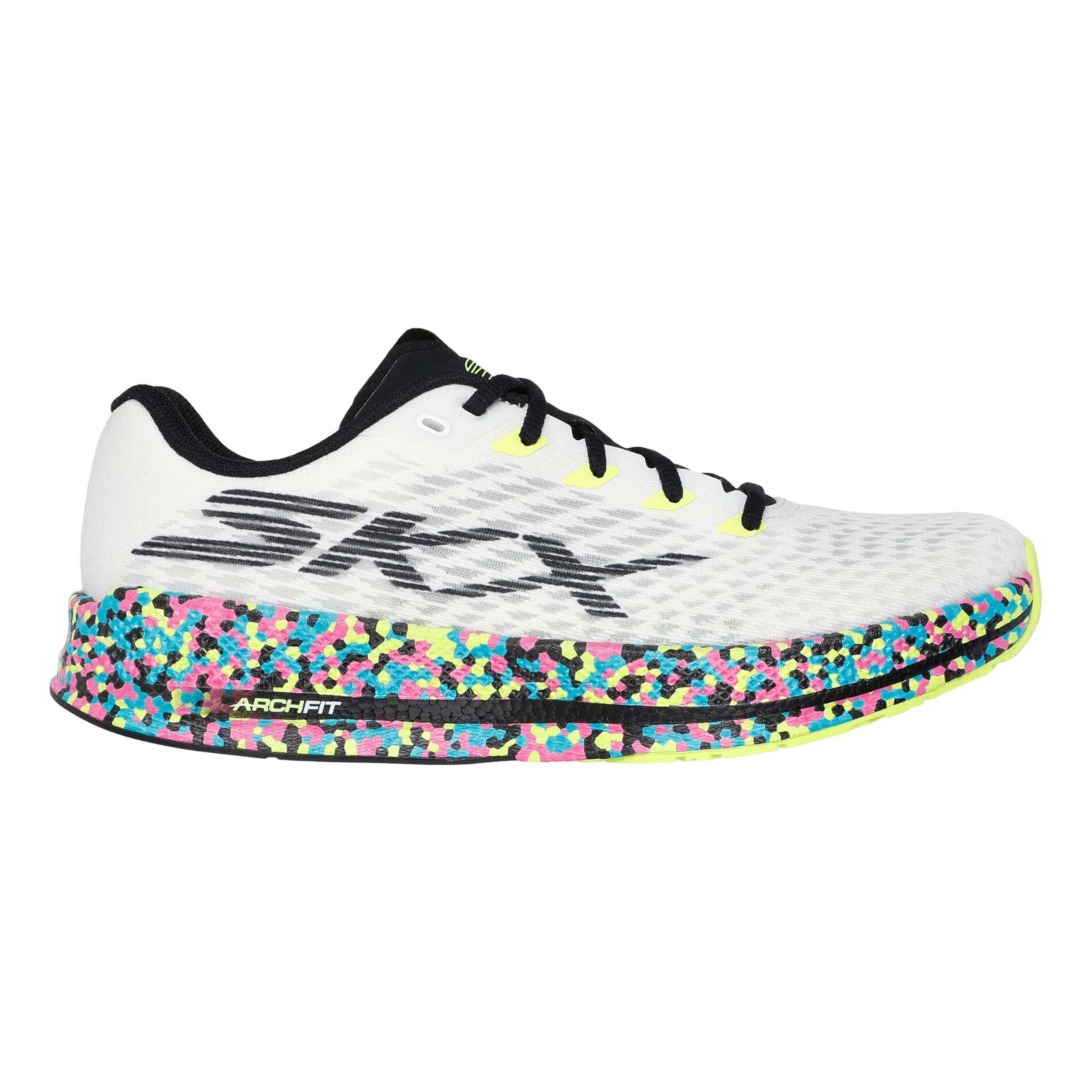 Go Run Razor 5 Neutralschuh Damen-Weiß,Mehrfarbig