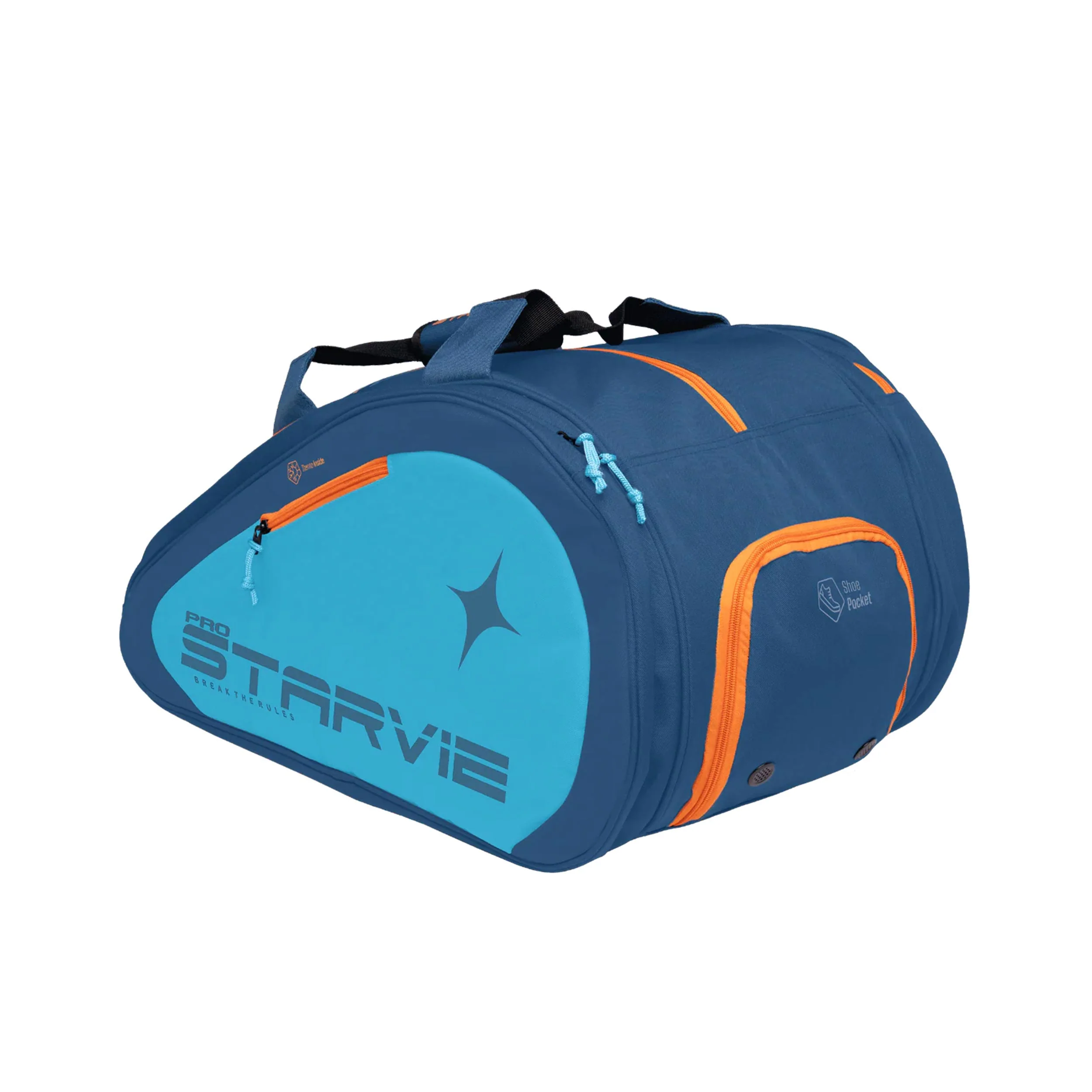 PRO MASTER Padelschlägertasche -dunkelblau, hellblau - Image 6