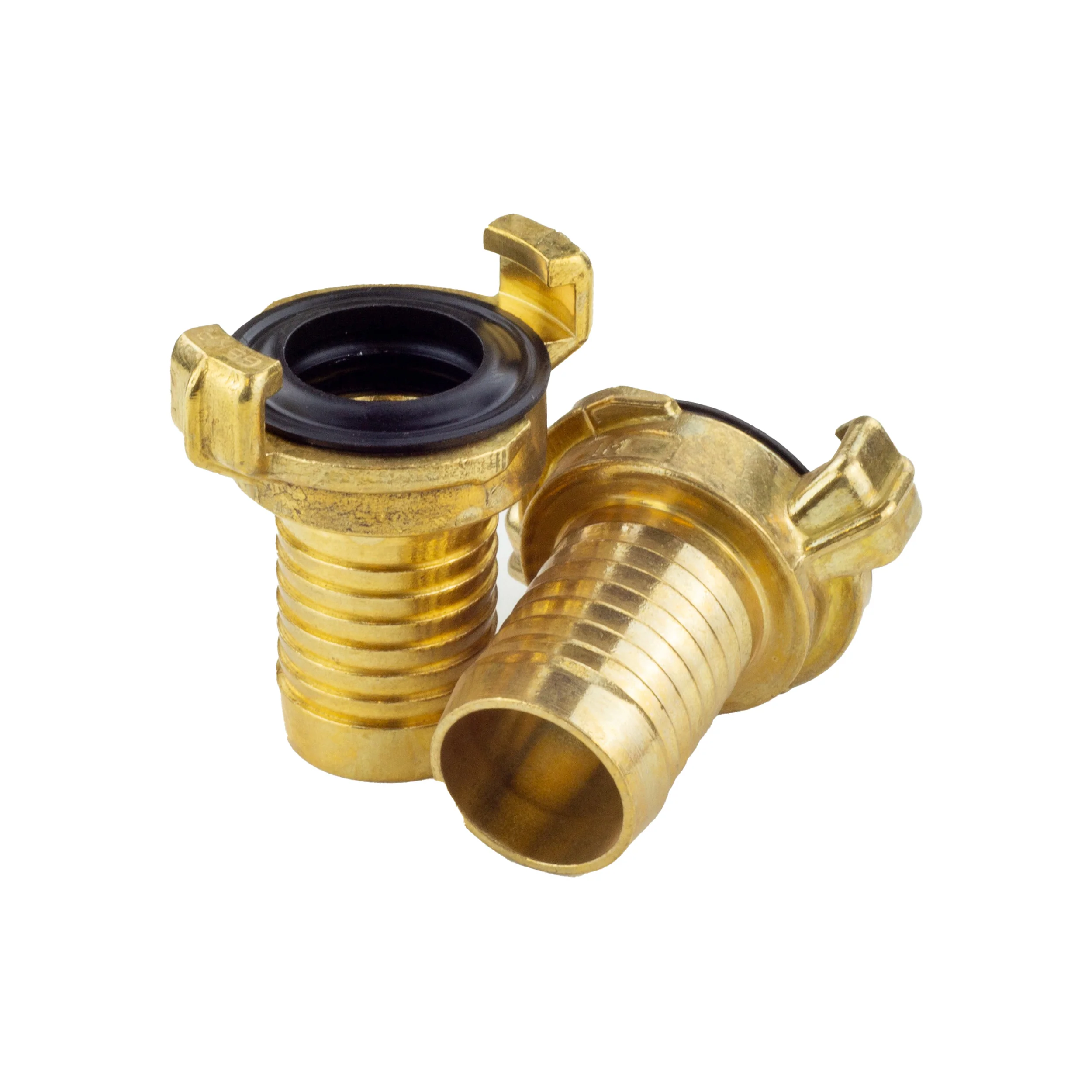 Geka-Schlauchstück M. Tülle 1" Anlagenzubehör-Gold,Schwarz