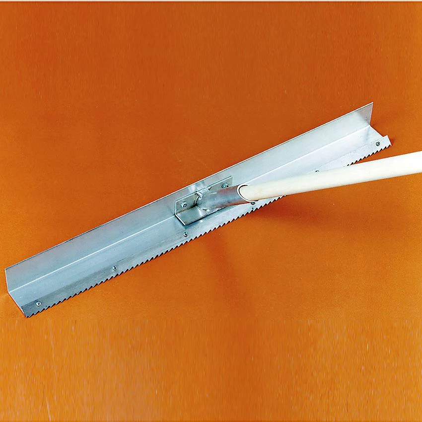 Schaber Mit Säge (ohne Stiel),Aluminium-Mehrfarbig