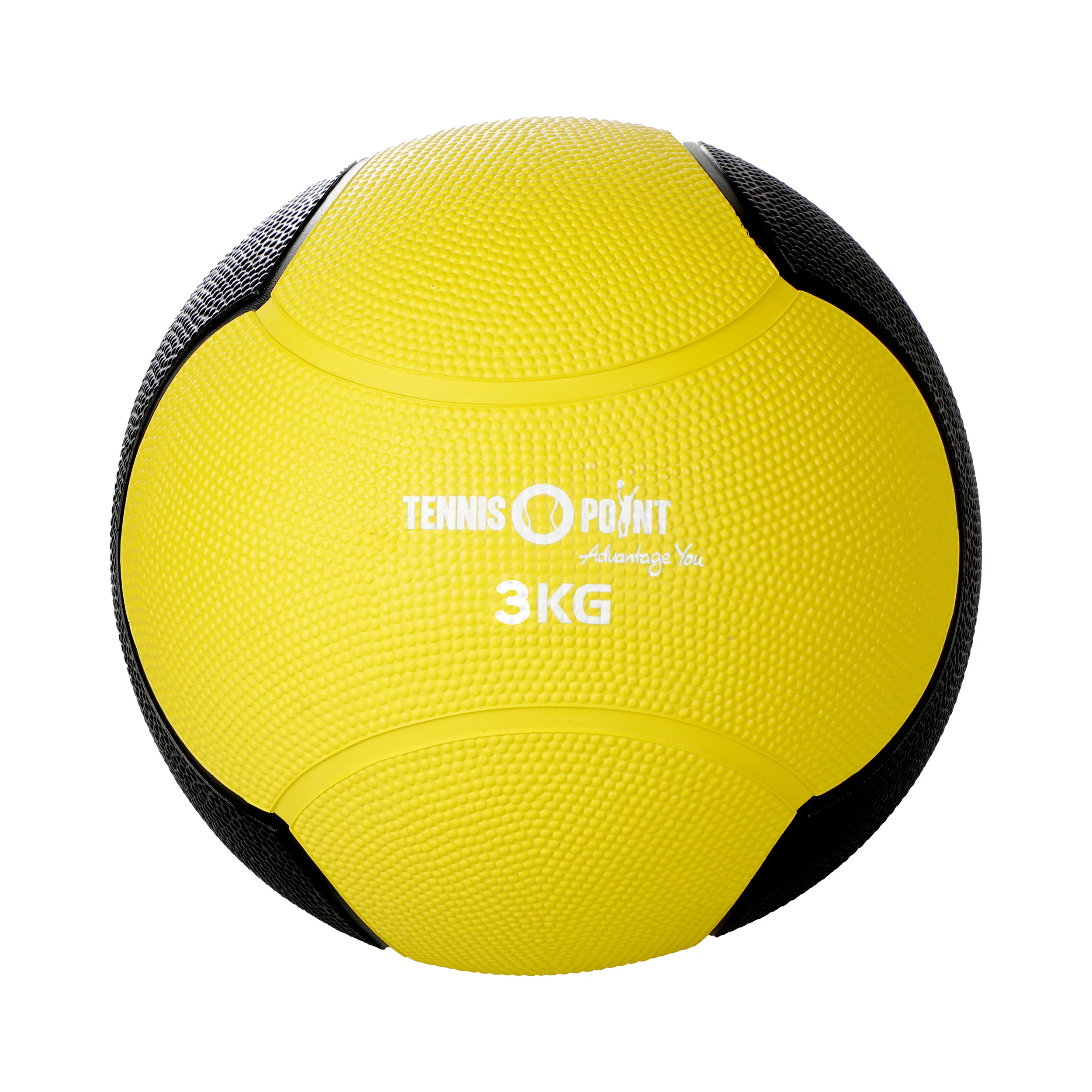 3kg Medizinball-Gelb,Schwarz