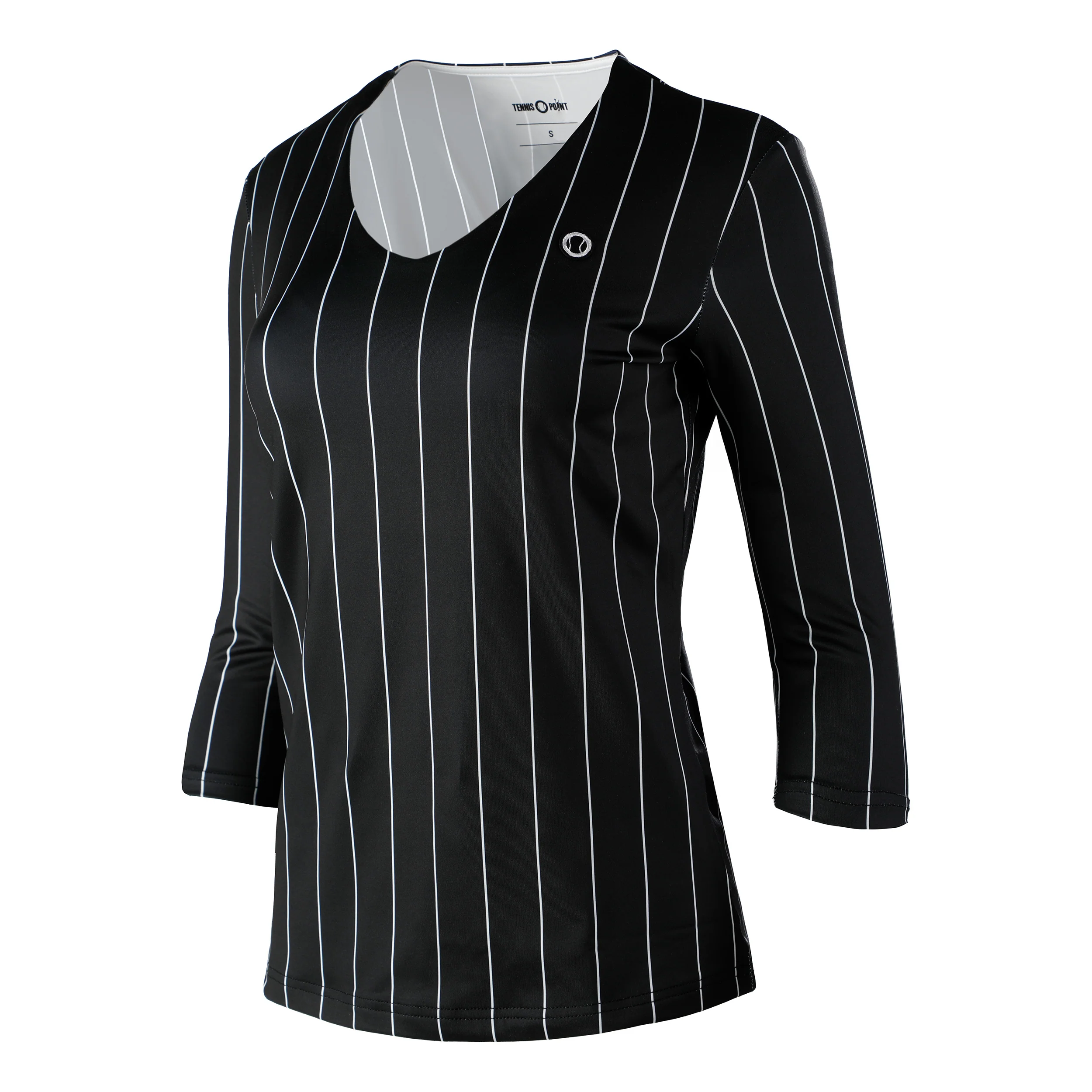 Stripes Longsleeve Special Edition Damen-Schwarz,Weiß