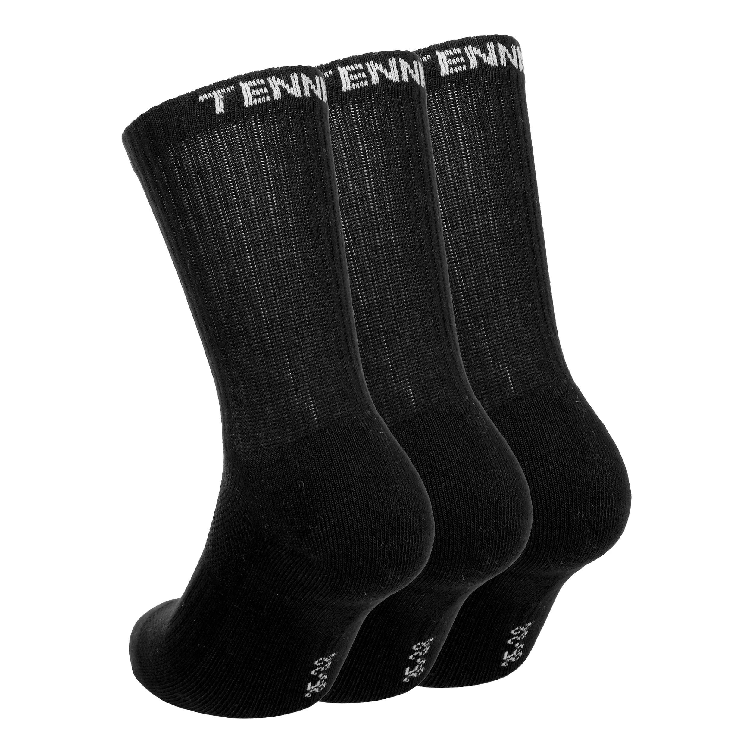Tennissocken 3er Pack-Schwarz - Image 2