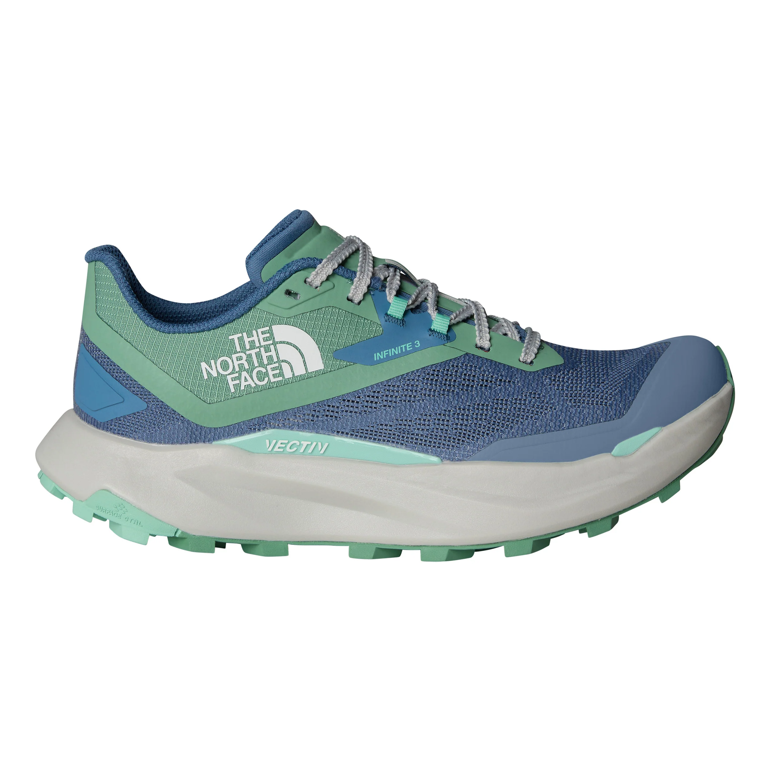 Vectiv Infinite 3 Trailschuh Damen - blau, hellgrün