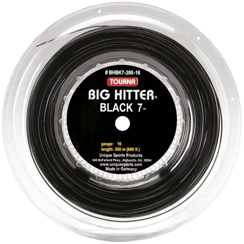 Big Hitter 7 Saitenrolle 220m-Schwarz