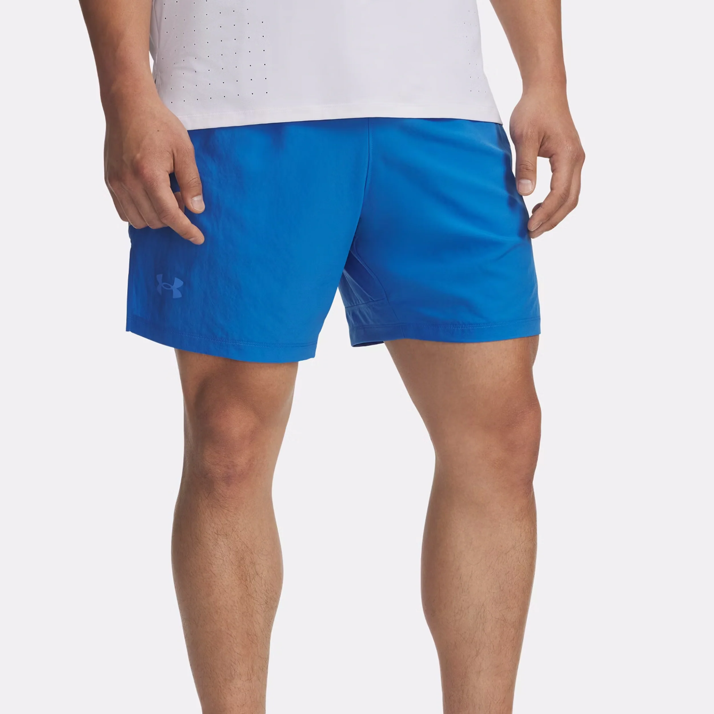 Launch Elite 2in1 7in Shorts - blau, dunkelblau