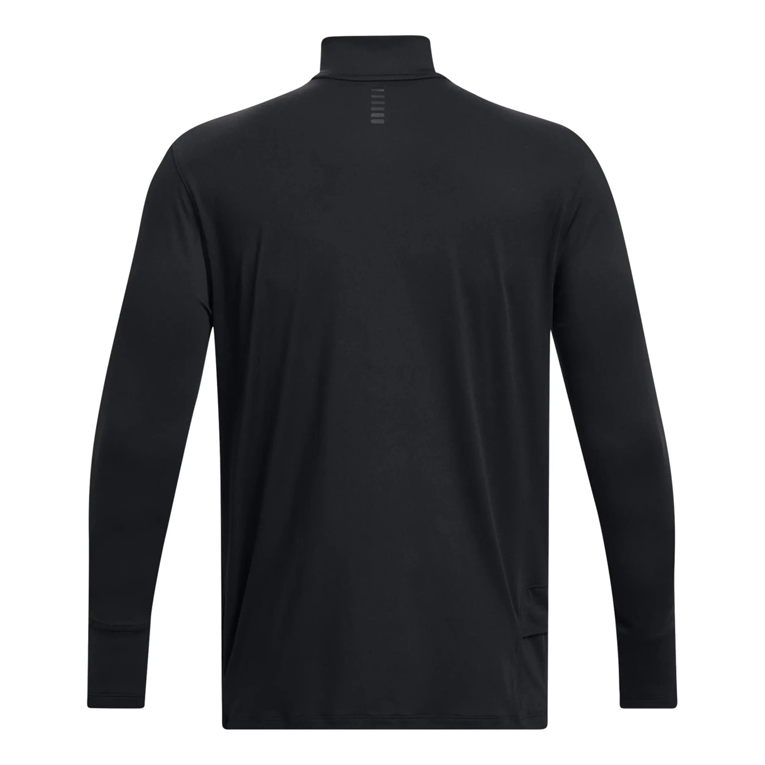 Qualifier Run 1/4 Zip Laufshirt Herren-Schwarz - Image 2