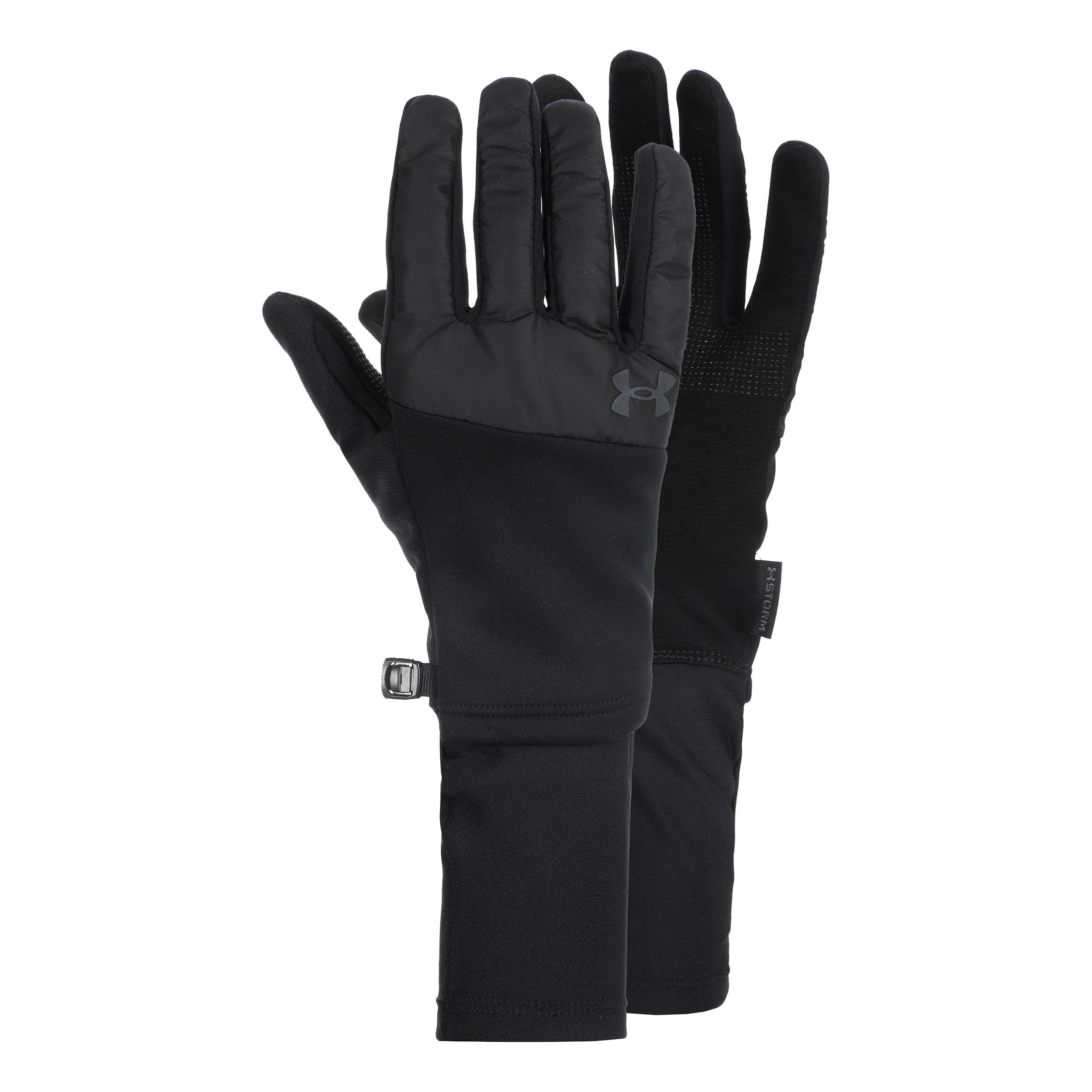 Storm Fleece Run Laufhandschuhe-Schwarz,Schwarz