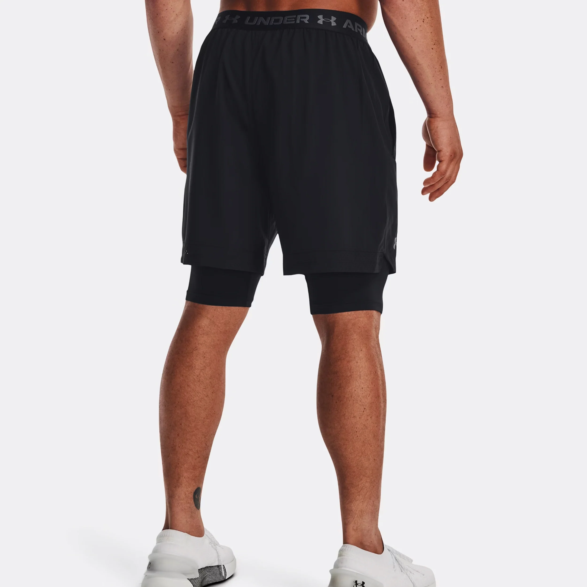 Vanish Woven 2in1 Shorts Herren-Schwarz - Image 4