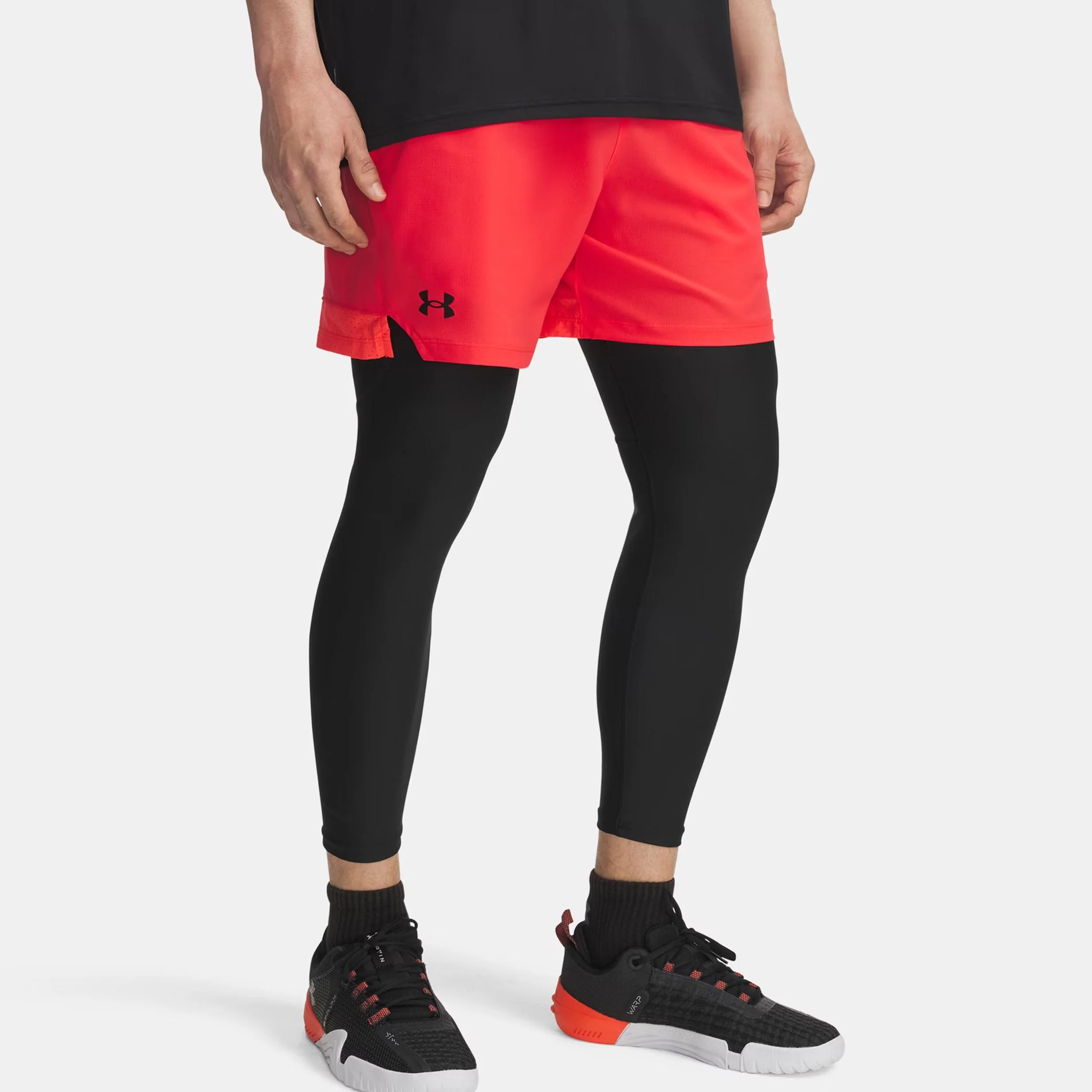 Vanish Woven 6In Shorts Herren-Rot,Schwarz