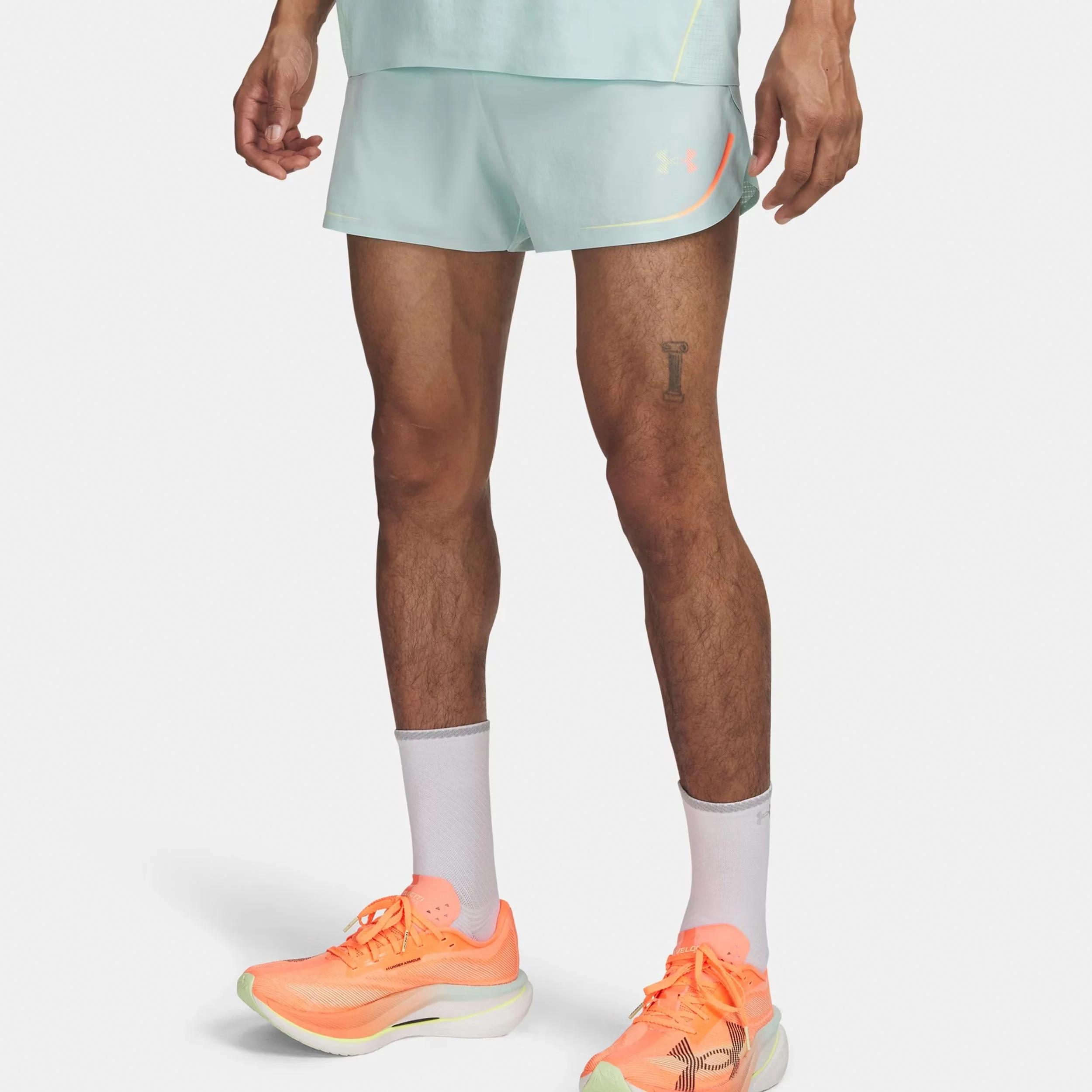 Velociti Elite Laufshorts Herren-mint, koralle