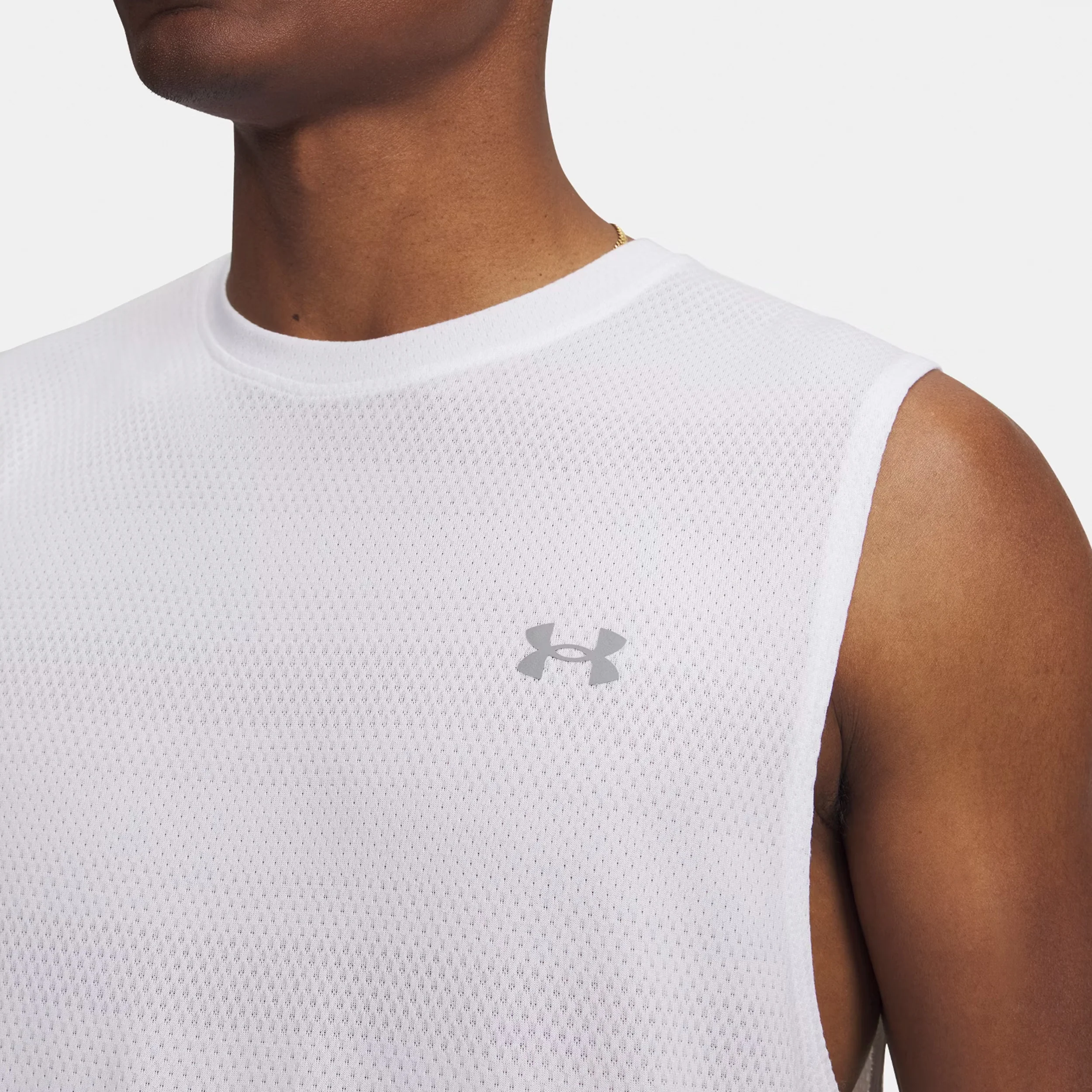 Velociti Laufshirt Herren-weiß, silber - Image 3