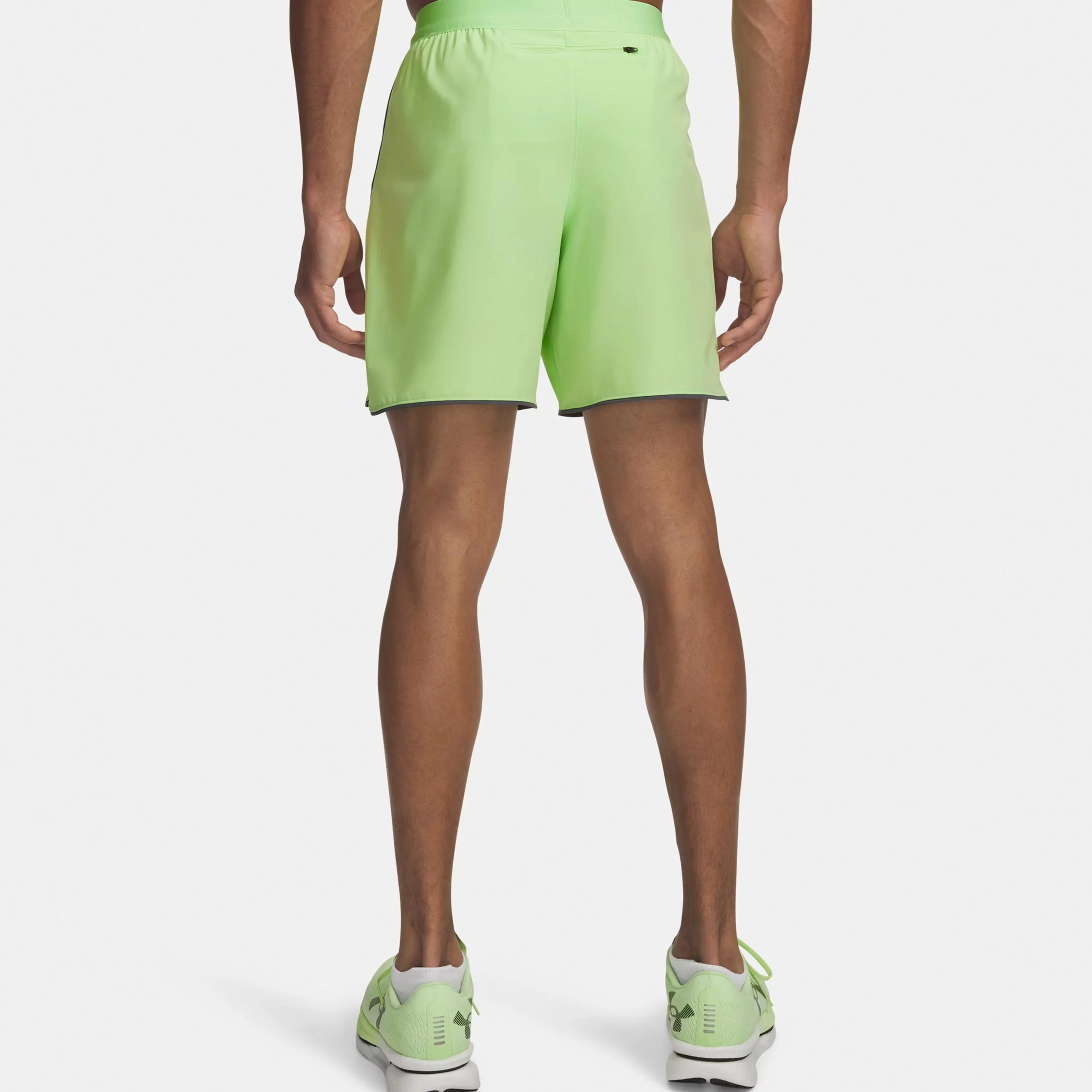 Velociti Pro 7in Laufshorts Herren-neongrün, silber - Image 2