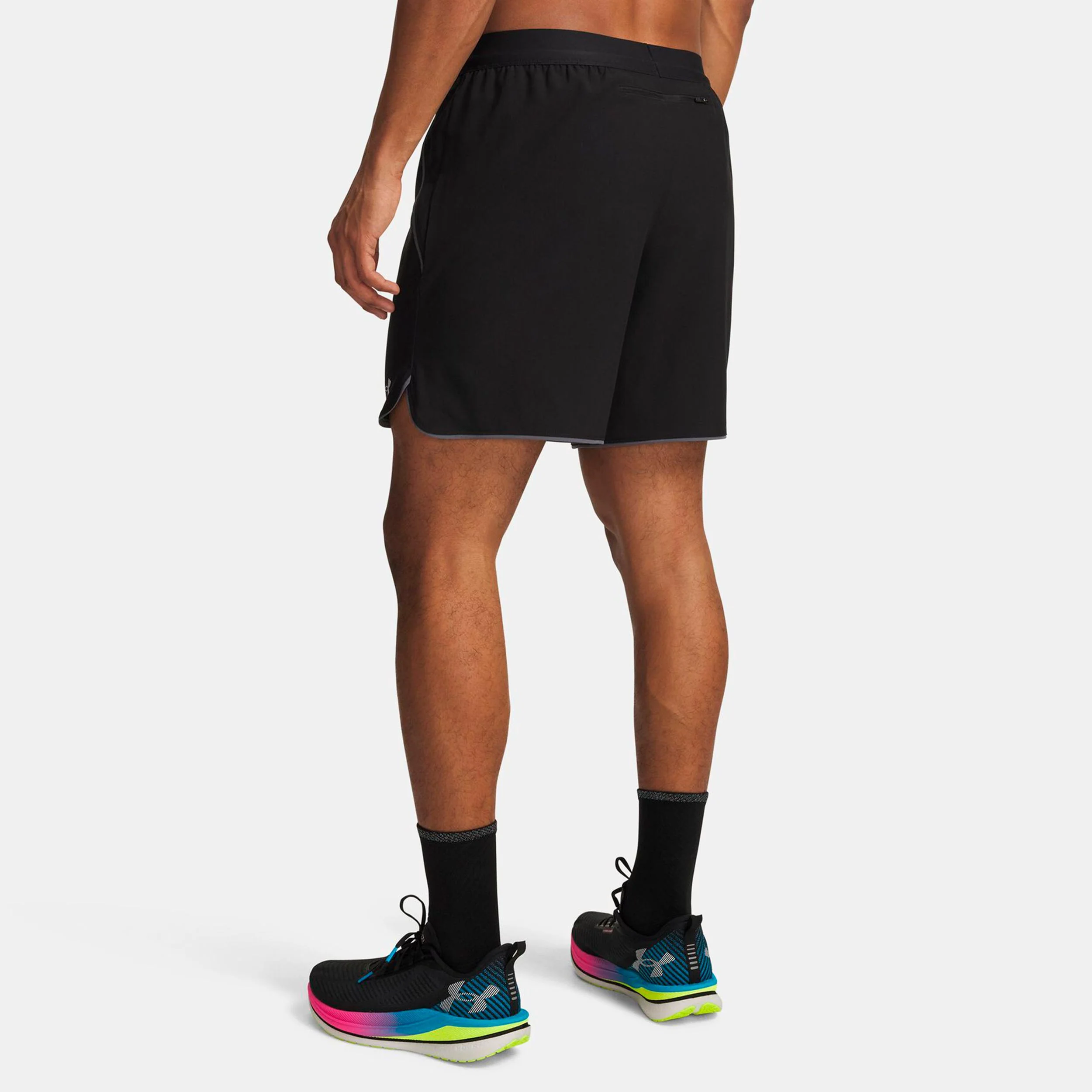 Velociti Pro 7in Laufshorts Herren-schwarz, silber - Image 2