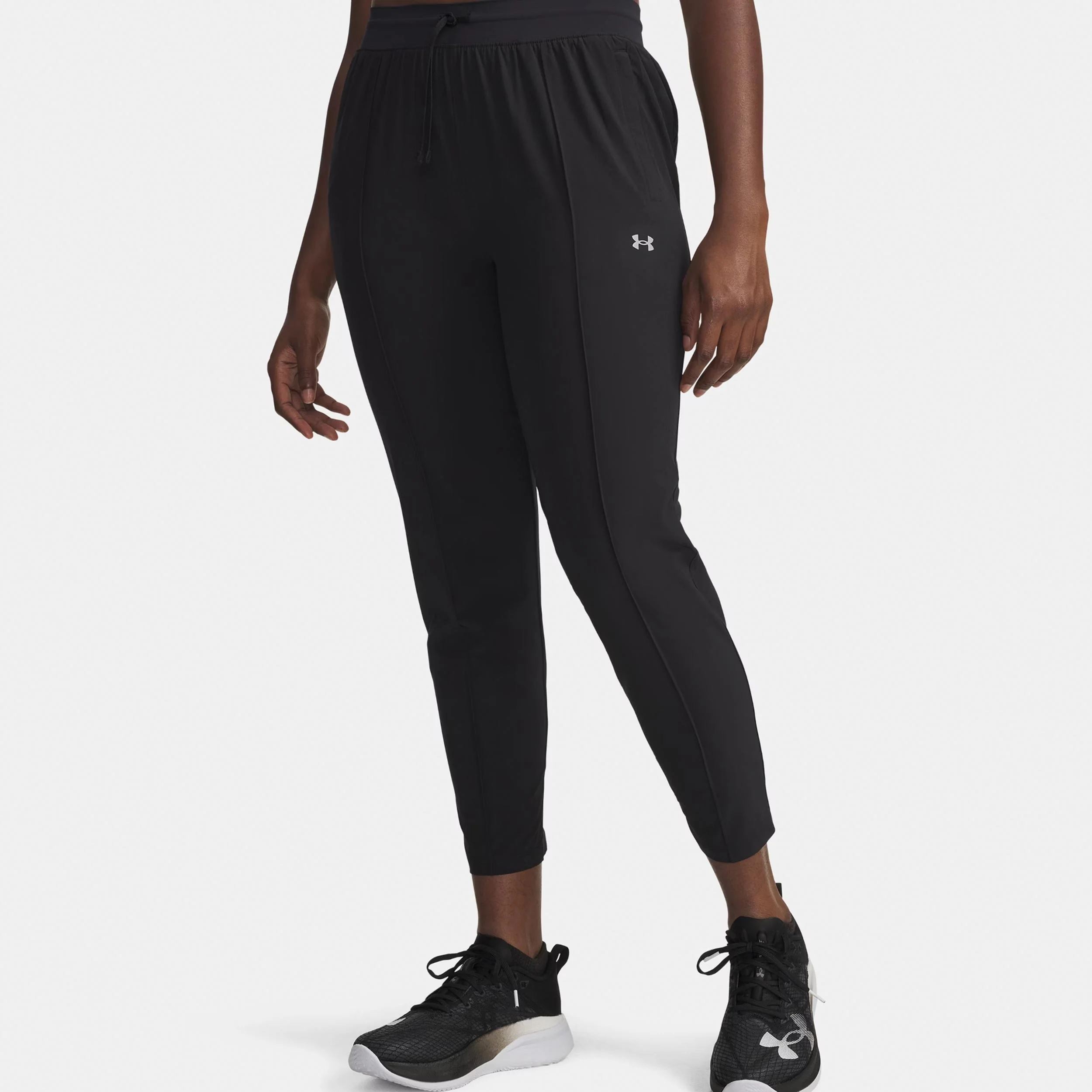 Velociti Pro Laufhose Damen-schwarz, silber