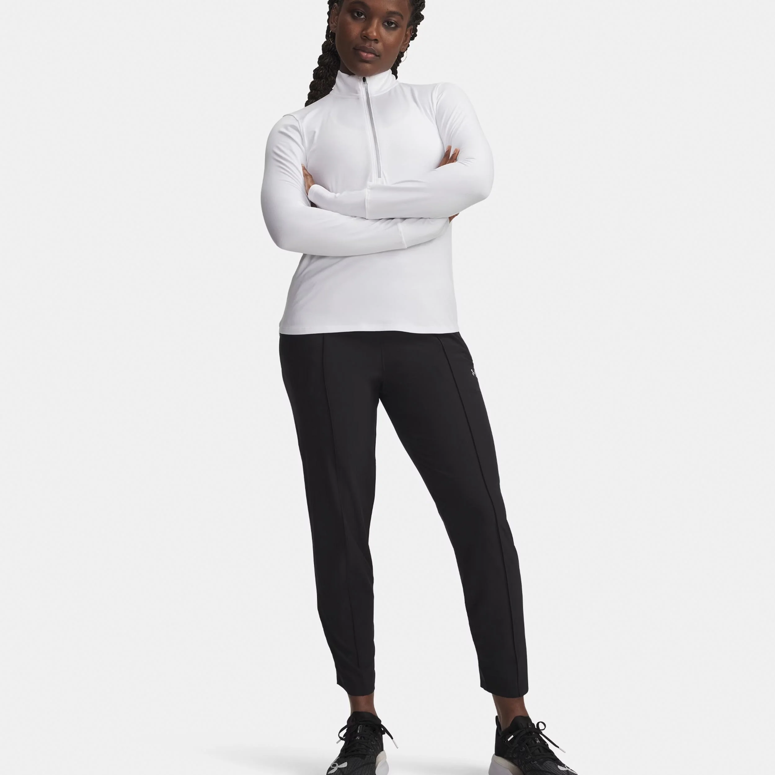 Velociti Pro Laufhose Damen-schwarz, silber - Image 3