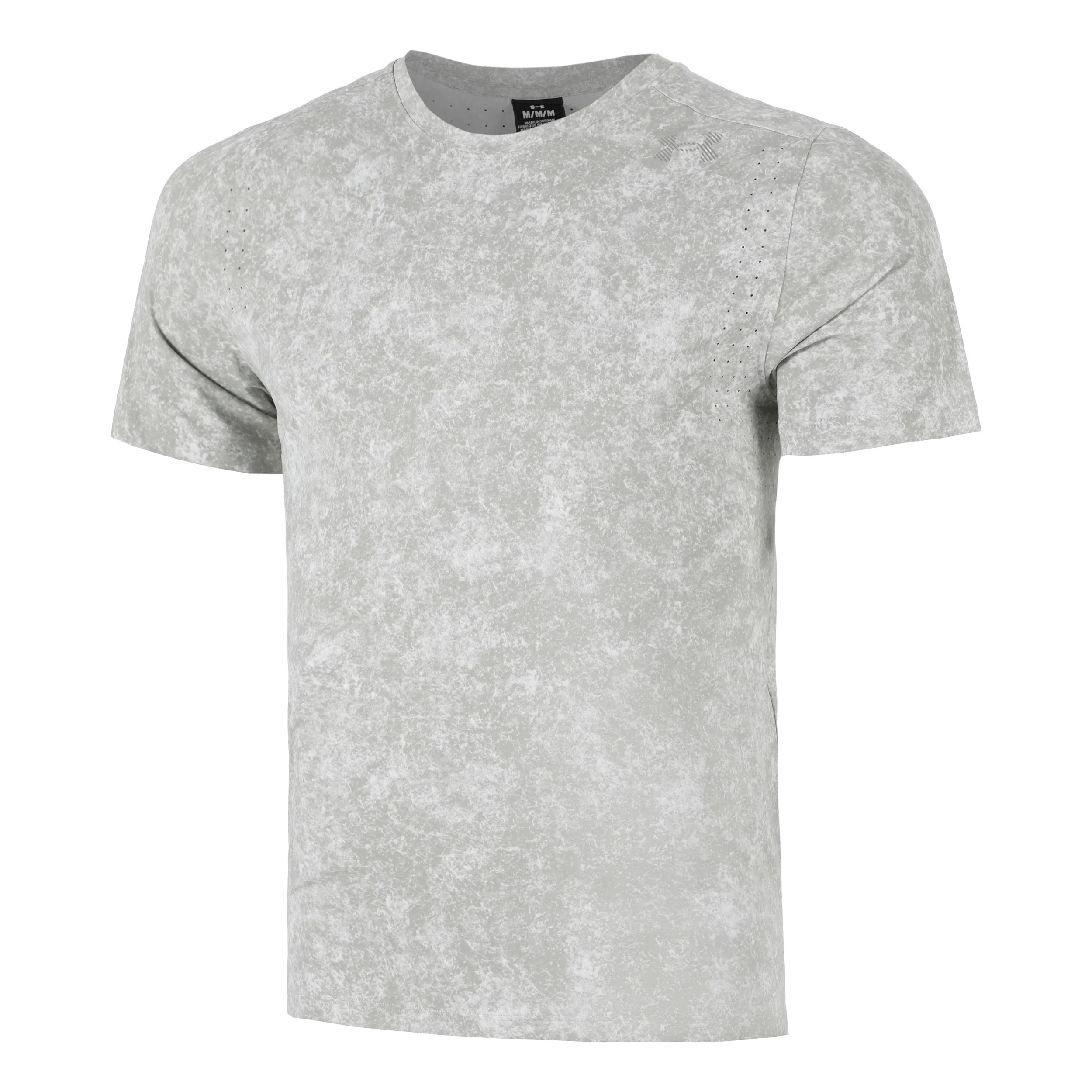 Velociti Pro Print Laufshirt Herren - grau, silber