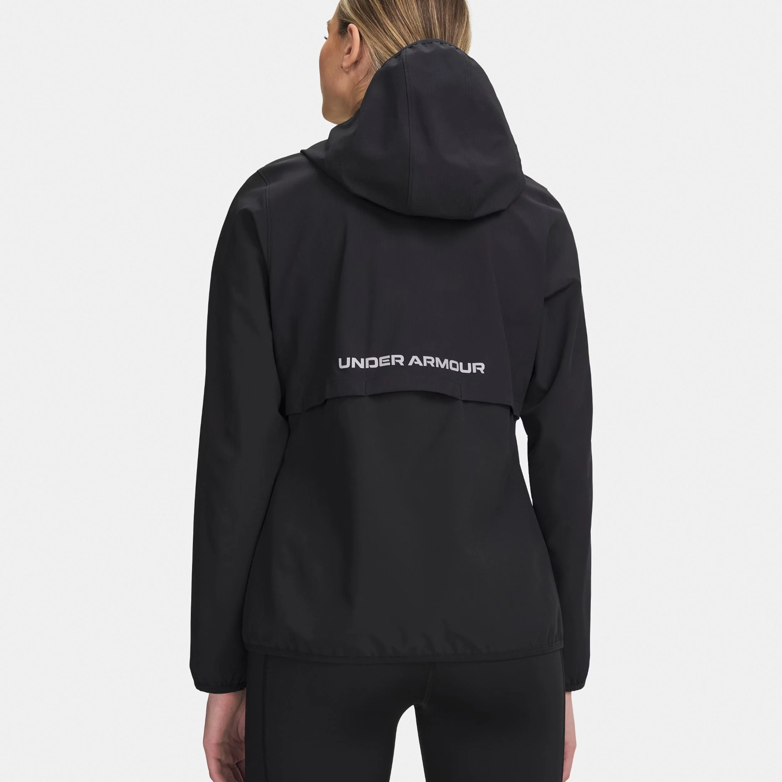 Velociti Storm Laufjacke Damen - schwarz, silber - Image 2
