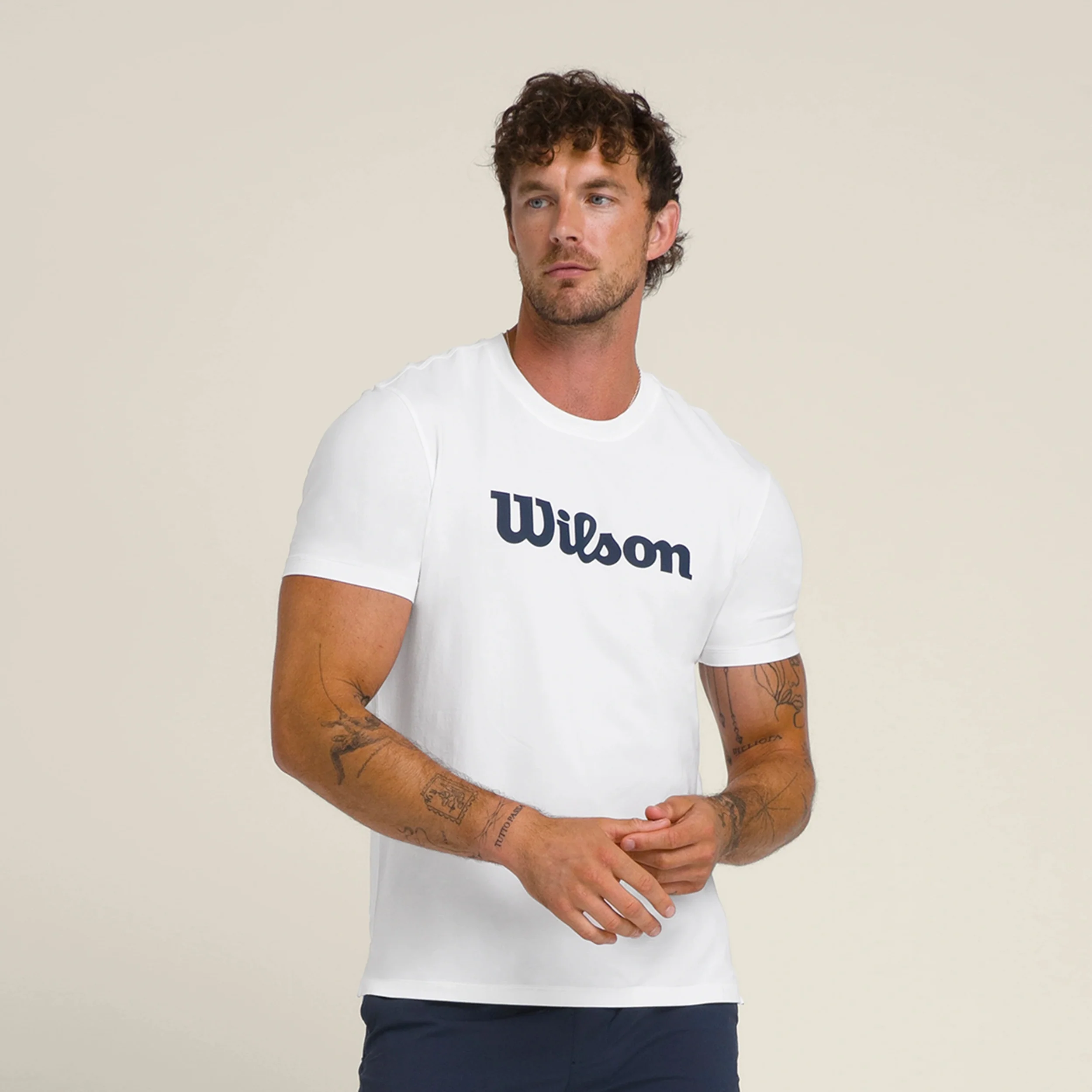 Easy Street T-Shirt Herren-Weiß