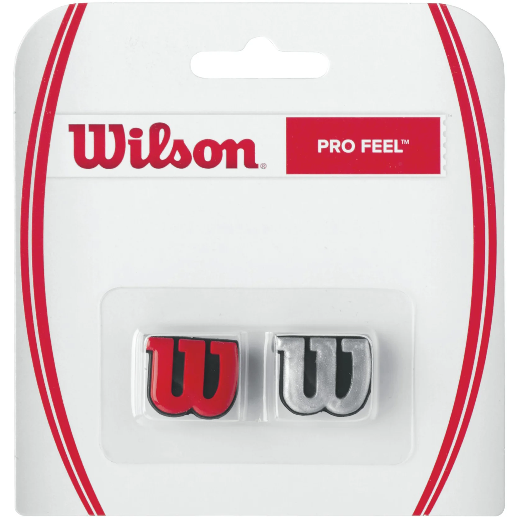 Pro Feel Dämpfer 2er Pack-Silber,Rot