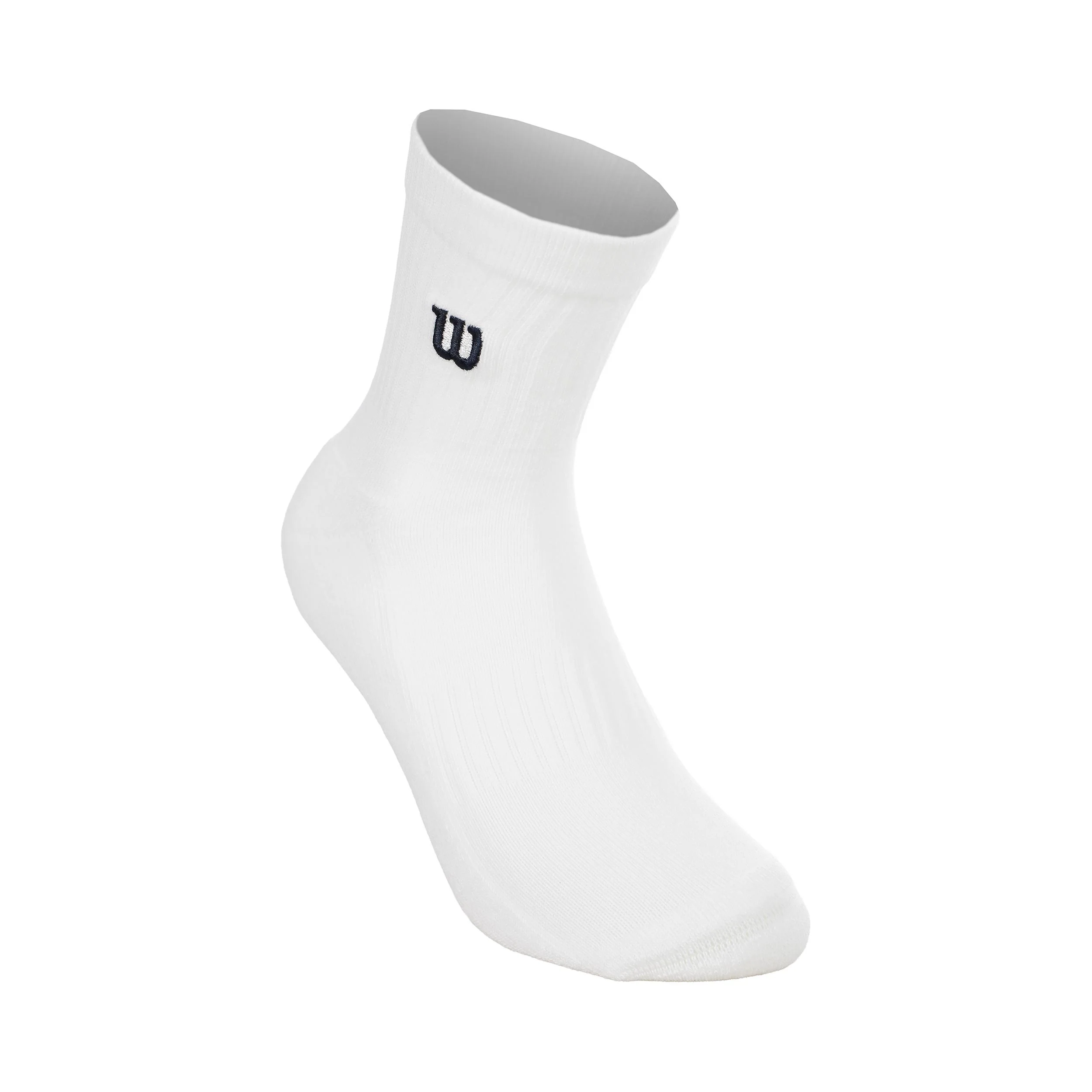 Quarter Tennissocken Unisex-weiß, dunkelblau