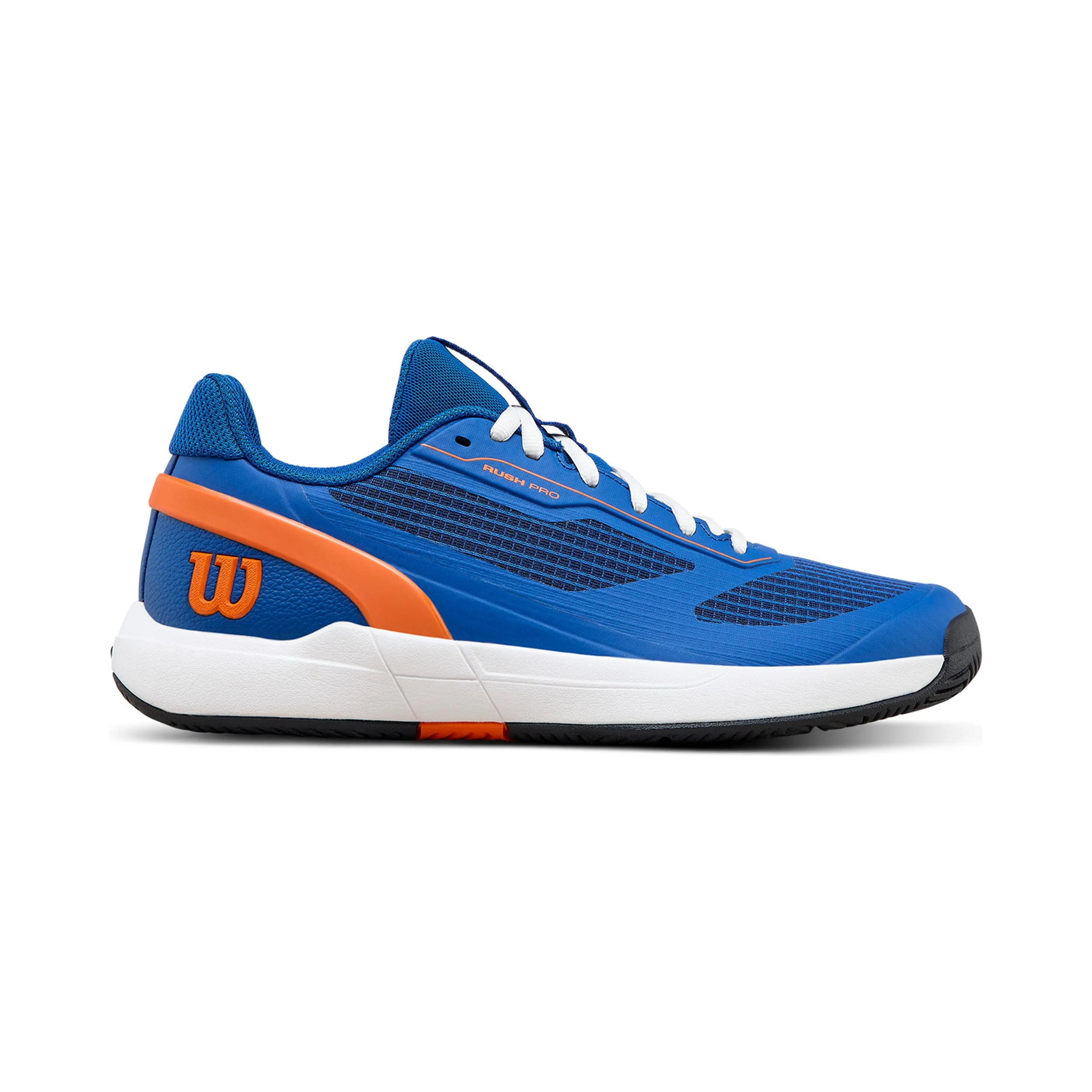Rush Pro 5 Jr Allcourtschuh Kinder-blau, weiß