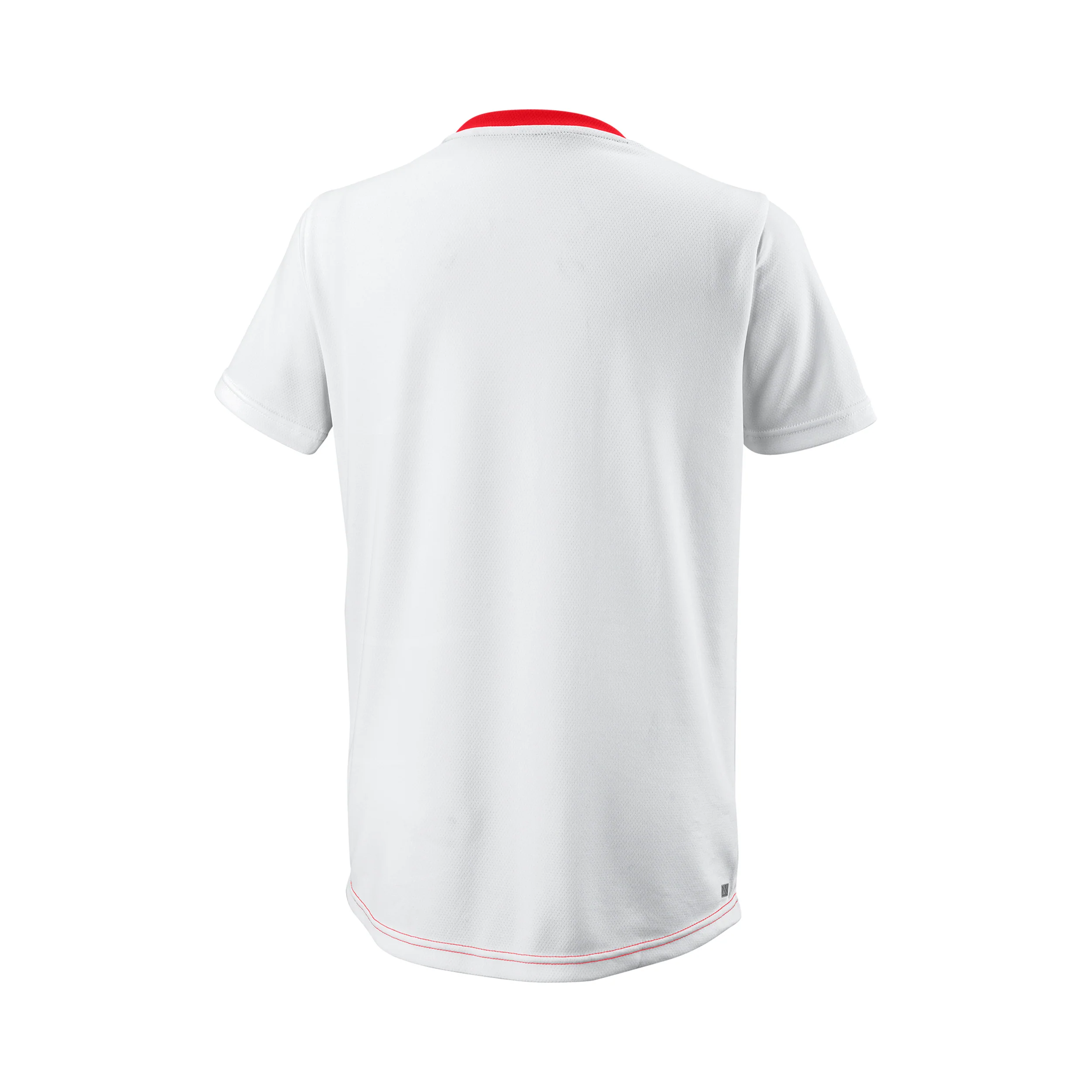 Team T-Shirt Jungen-Rot,Weiß - Image 3
