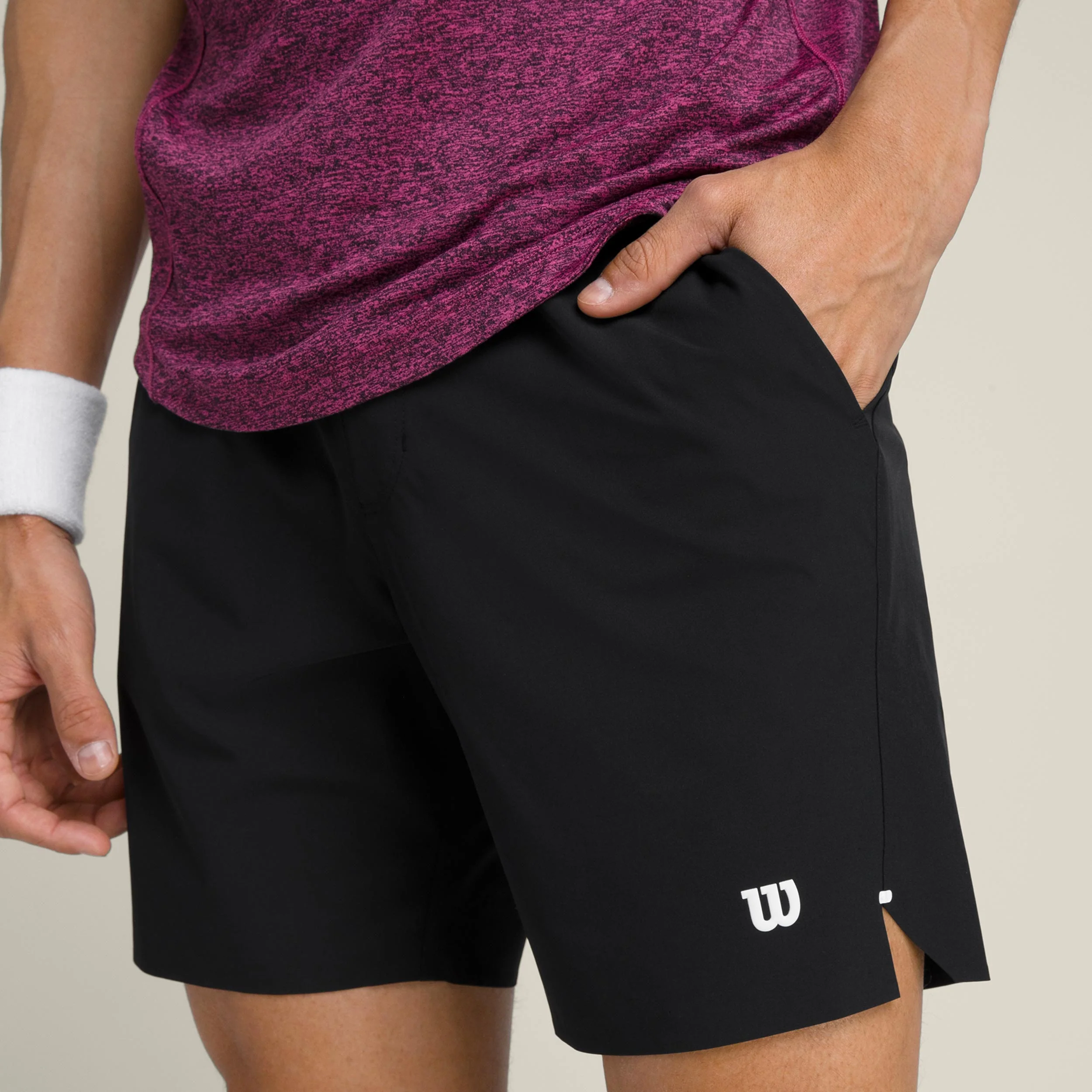 Tournament Pro Shorts Herren-Schwarz - Image 5