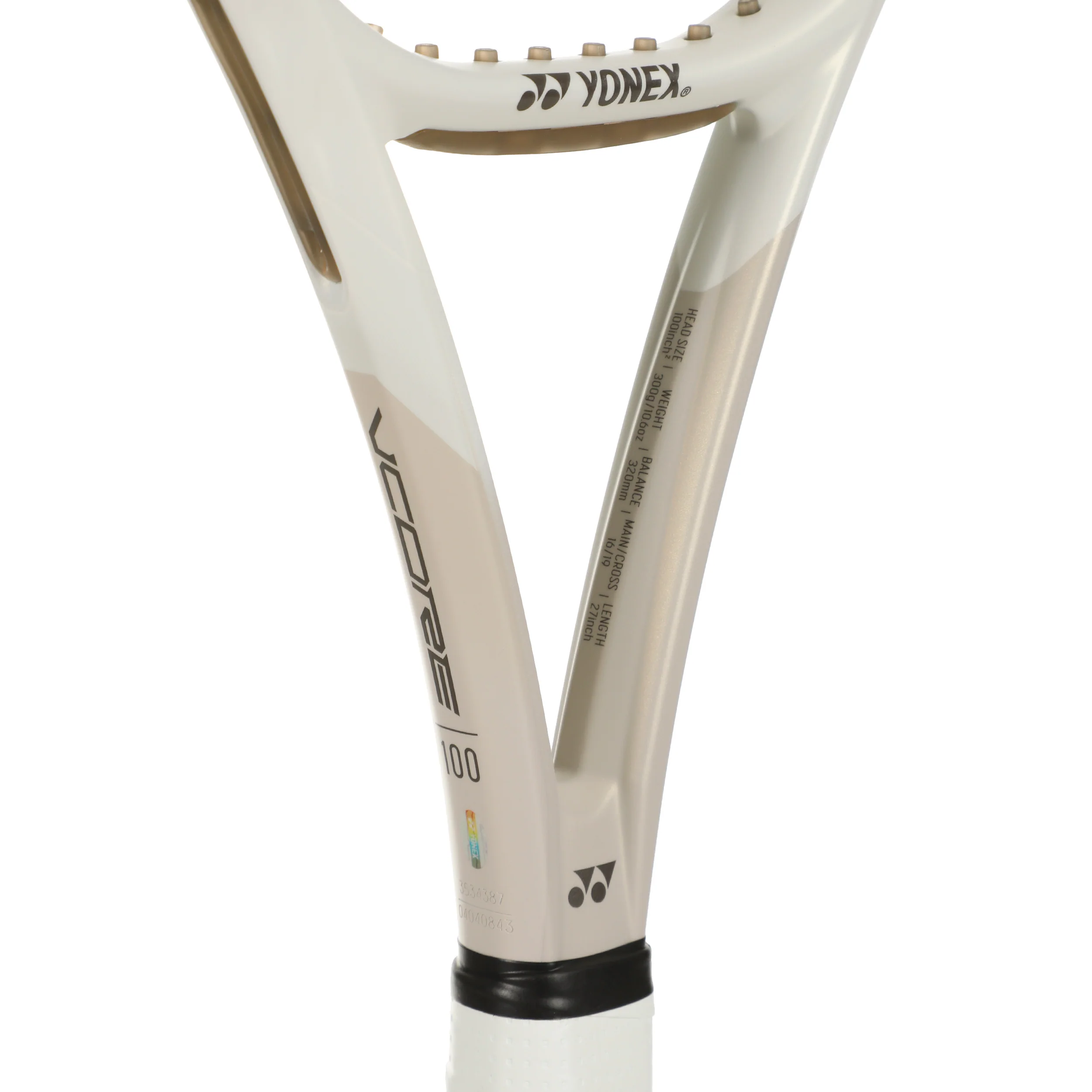 VCore 100 Sand Beige Turnierschläger gebraucht (besaitet) - Image 4